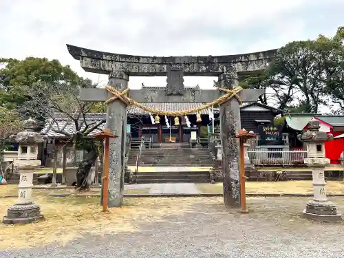 霊丘神社の鳥居