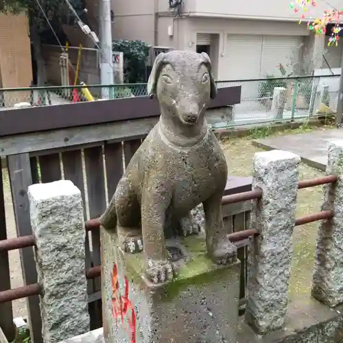 道祖神社の狛犬