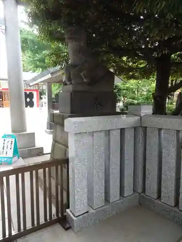 池袋氷川神社の狛犬