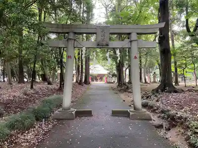 東蕗田天満社の鳥居