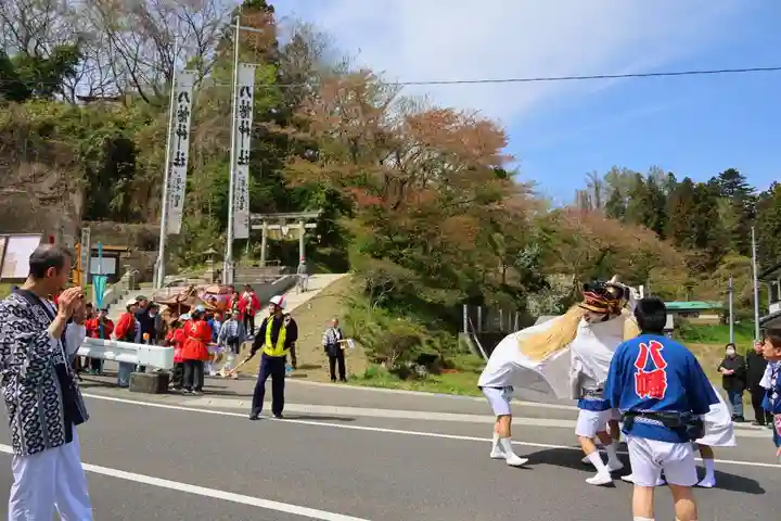 八幡神社のお祭り