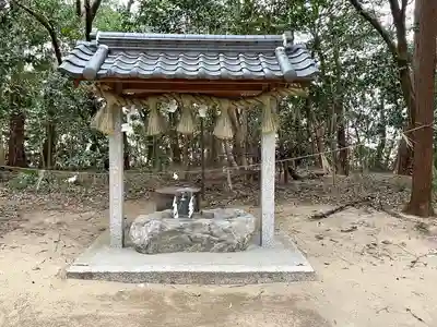 米之庄神社の手水舎