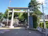 代田八幡神社の鳥居