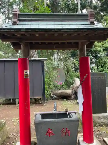 戸隠神社の手水舎