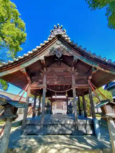 八幡社（木全）の本殿・本堂