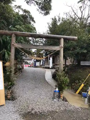 伊勢神社の鳥居