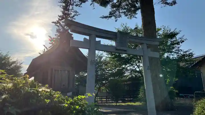 田中神社の鳥居