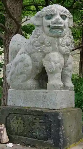 蘭島神社の狛犬