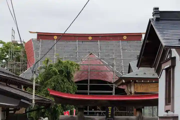 大鏑神社の本殿・本堂