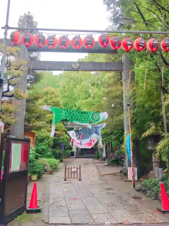 江東天祖神社の鳥居