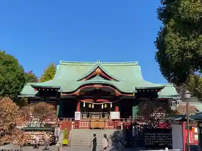 亀戸天神社の本殿・本堂