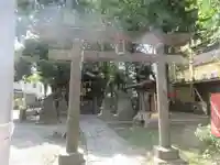 南品川諏訪神社の鳥居