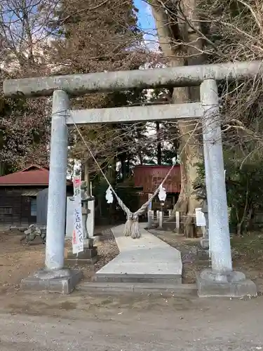 向田神社の鳥居