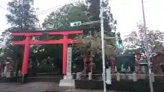 一瓶塚稲荷神社の鳥居