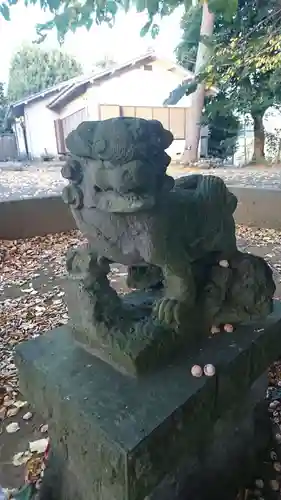 熊野神社の狛犬