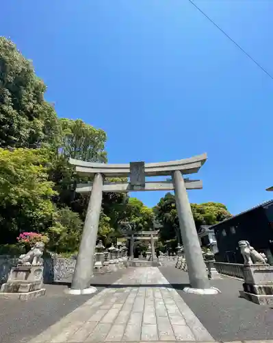 遠石八幡宮の鳥居