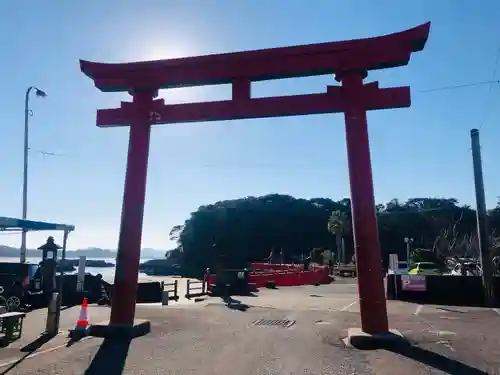 照島神社の鳥居