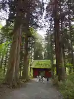 戸隠神社九頭龍社の山門・神門