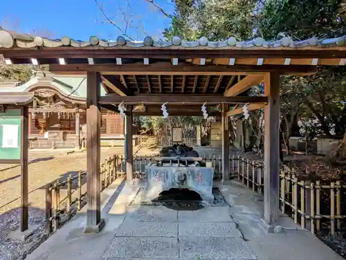 畑子安神社の手水舎