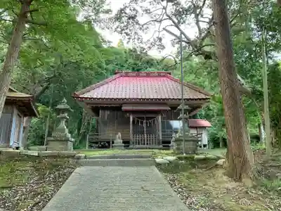 川戸神社の本殿・本堂