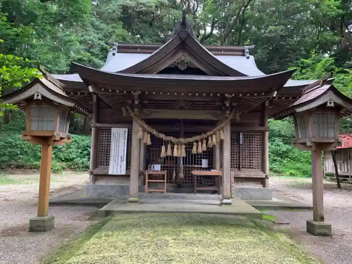 落立神社の本殿・本堂