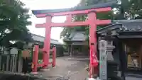 南都鏡神社の鳥居