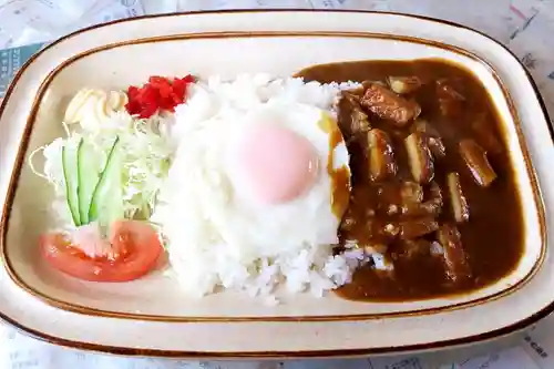 東藻琴神社の食事