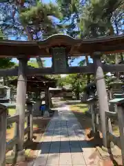 川中島古戦場八幡社の鳥居