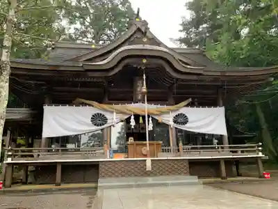 西寒多神社の本殿・本堂