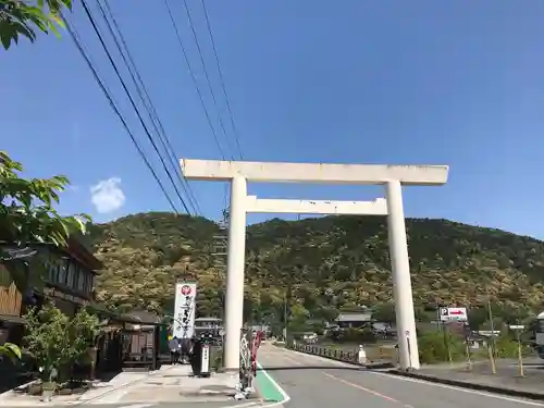 多度大社の鳥居