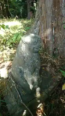 五十鈴神社の狛犬