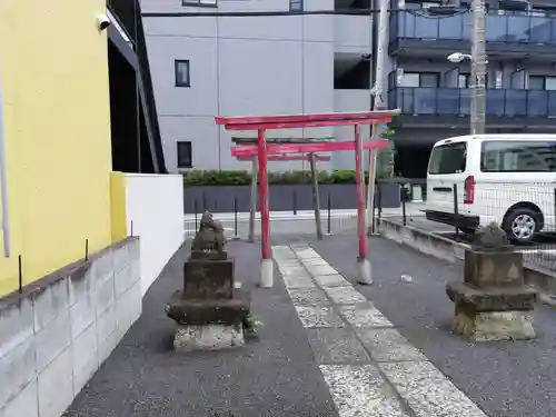 正一位小市郎稲荷神社古跡（跡地）の鳥居