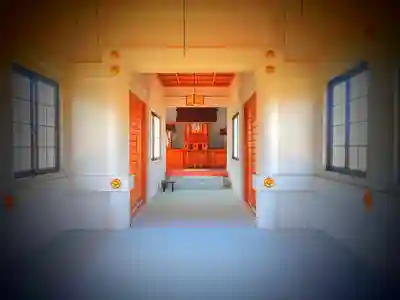 神明社（子宝）の本殿・本堂