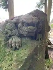 小田倉神社の狛犬