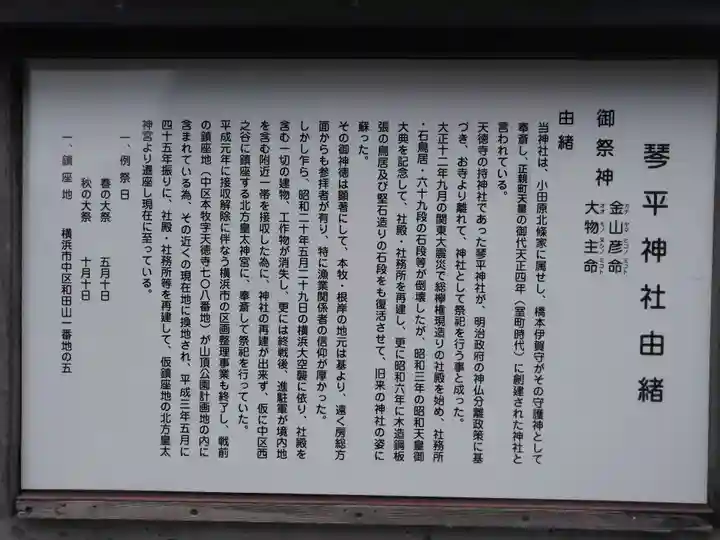 和田山琴平神社(神奈川県)