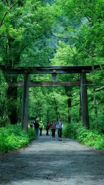 穂高神社奥宮(長野県)