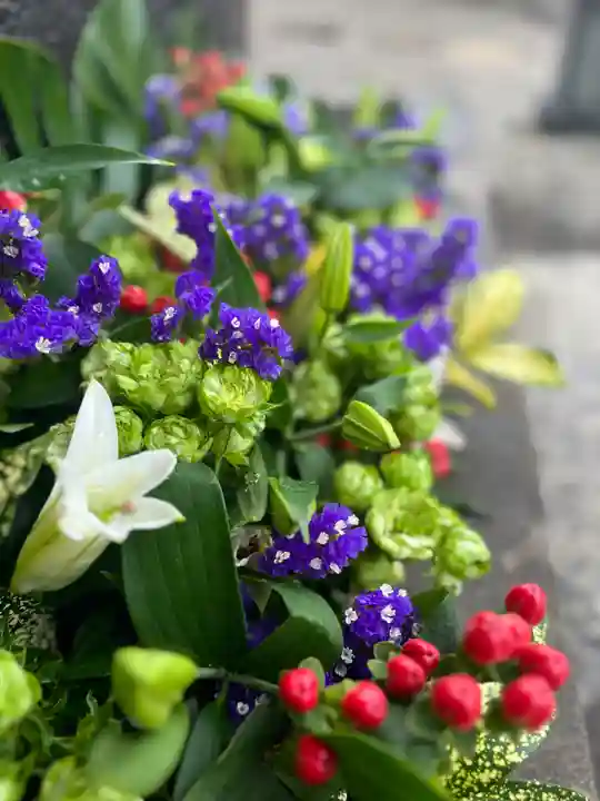 上尾御嶽神社の手水舎