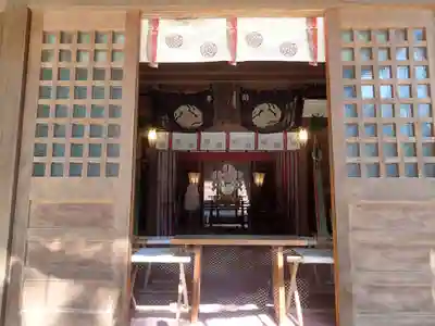 中山神社の本殿・本堂