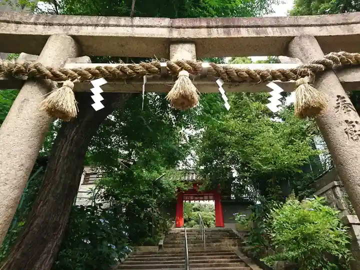 大海神社(住吉大社摂社)の鳥居