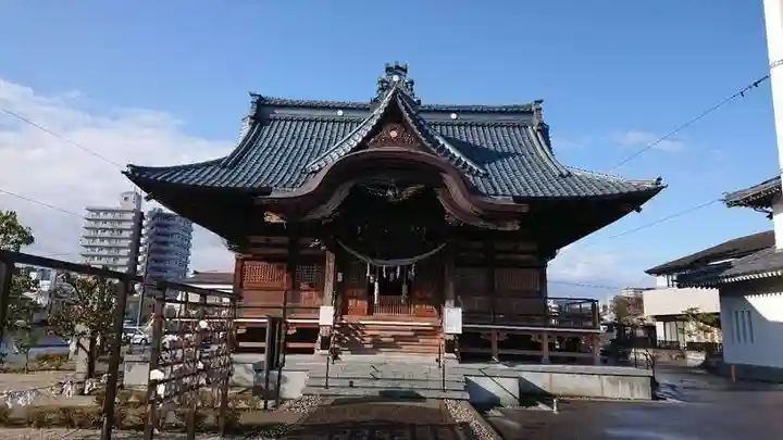 沼垂白山神社の本殿・本堂