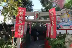 吉原弁財天本宮（吉原神社奥宮）の鳥居