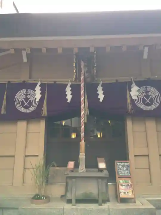 朝日神社の本殿・本堂