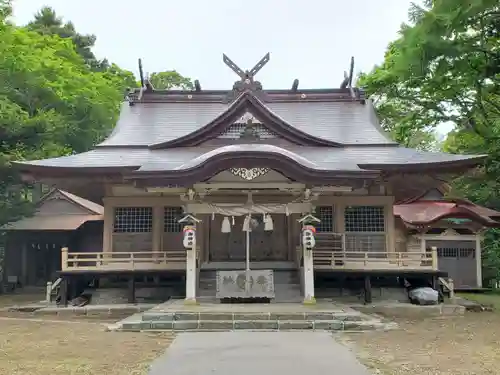 尻岸内八幡神社の本殿・本堂