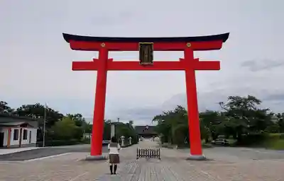 山形縣護國神社の鳥居