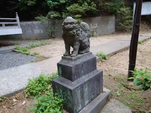 熊野神社の狛犬