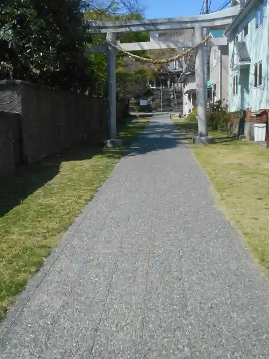 森山社(森山神社)の鳥居