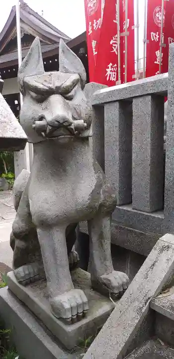 堀切天祖神社の狛犬