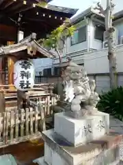 幸稲荷神社の狛犬