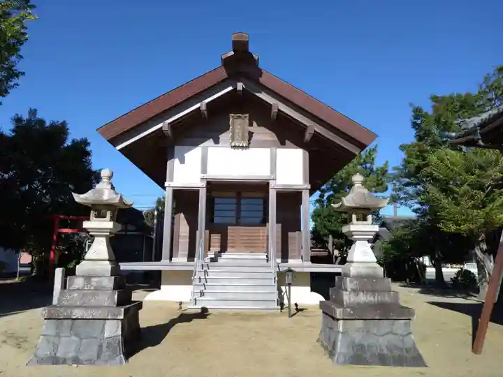 西小梛神明社(西小梛町)の本殿・本堂
