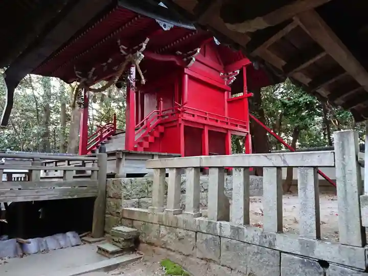 白山媛神社(上条白山媛神社)の本殿・本堂
